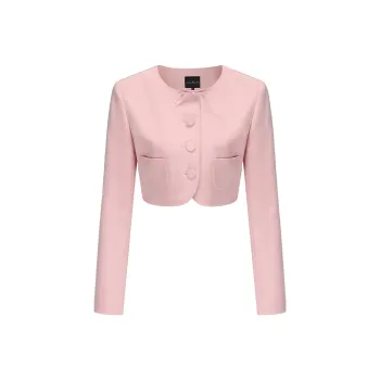 NANA JACQUELINE Cropped Coats Women's Pink