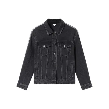 Miss Sixty Denim Jacket Women's Black Gray