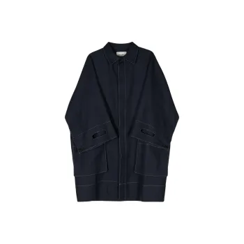 HENRIK VIBSKOV Box Single-breasted Coat