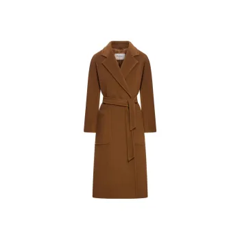 MaxMara Belted Long Coat