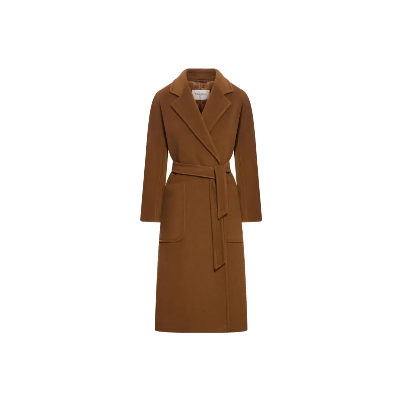 MaxMara Belted Long Coat-0