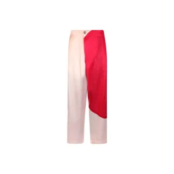ISSEY MIYAKE High-Waist Abstract-Printed Cropped Trousers