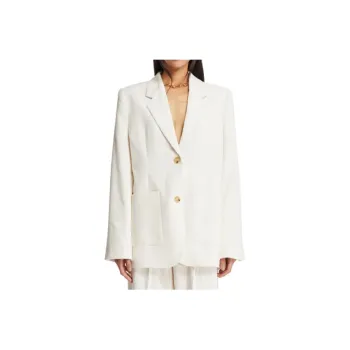 TOTEME Single Breasted Long Sleeved Corduroy Blazer