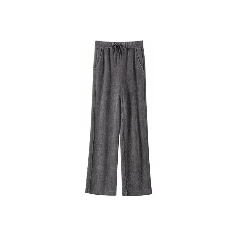 SISILYON STUDIO Casual Pants Women's Dark Gray-0