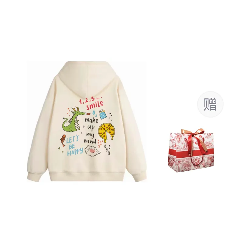 CHANGE SHE Sweatshirt Unisex White-6