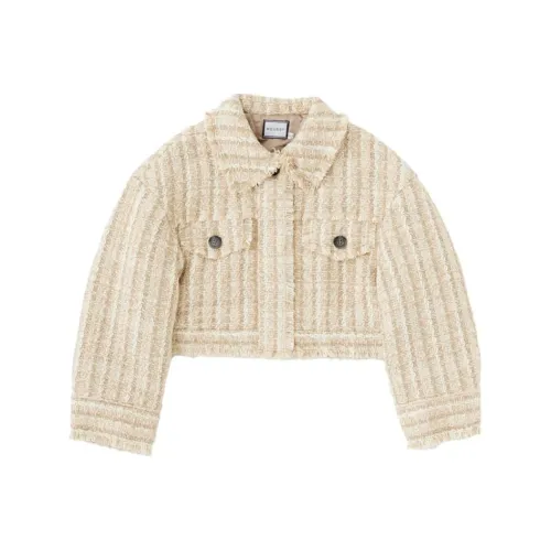 MOUSSY 여성 크롭 코트