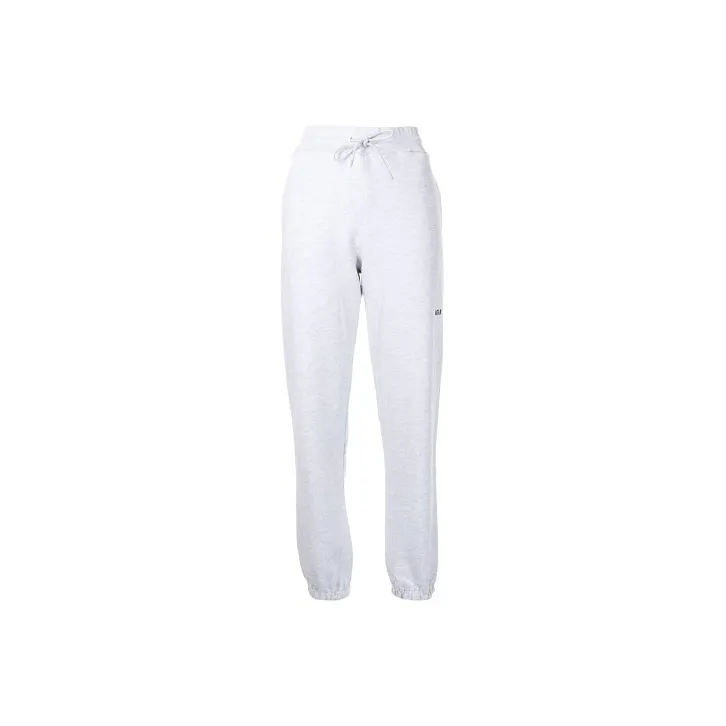 MSGM Logo Printed Elastic Waist Jogging Pants-0