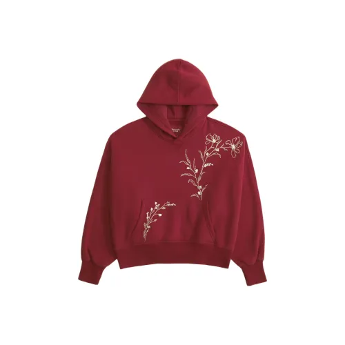 Abercrombie＆Fitch Sweatshirt Women's Red
