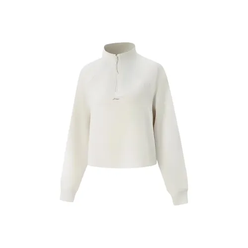 LiNing Sweatshirt Women's Silver Birch Gray