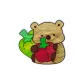 Glowing Capybara Fruit Bangs Clip Random 1 Pc