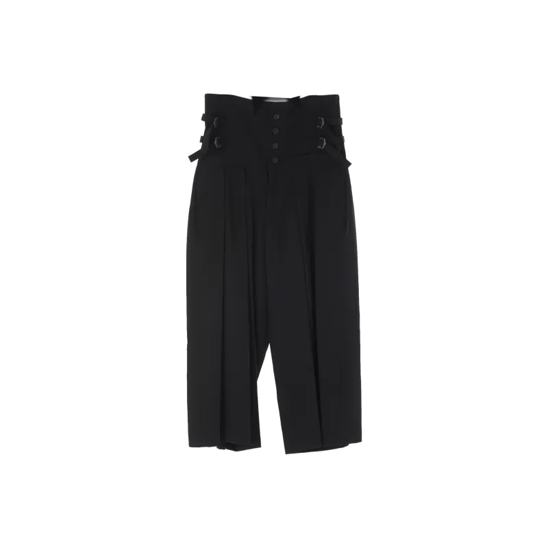 Yohji Yamamoto Casual Pants Women's Black-0