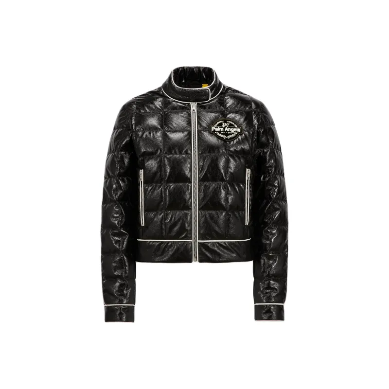 MONCLER GENIUS x PALM ANGELS Palm Angles Collaboration Collection FW24 Flykra Down Jacket Women's Black-0