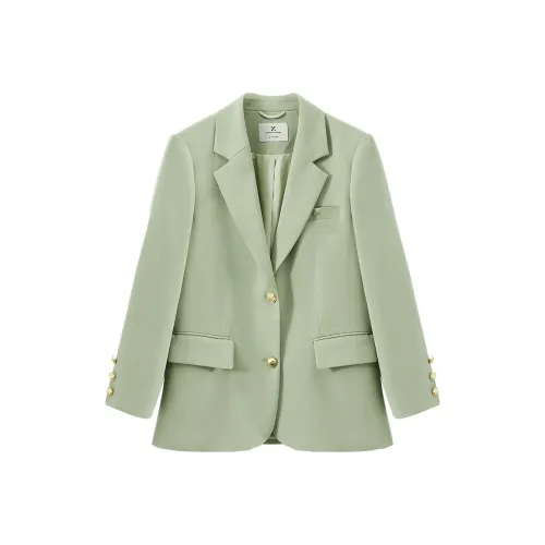 XIANGYING Business Suit Women's Lotus Green
