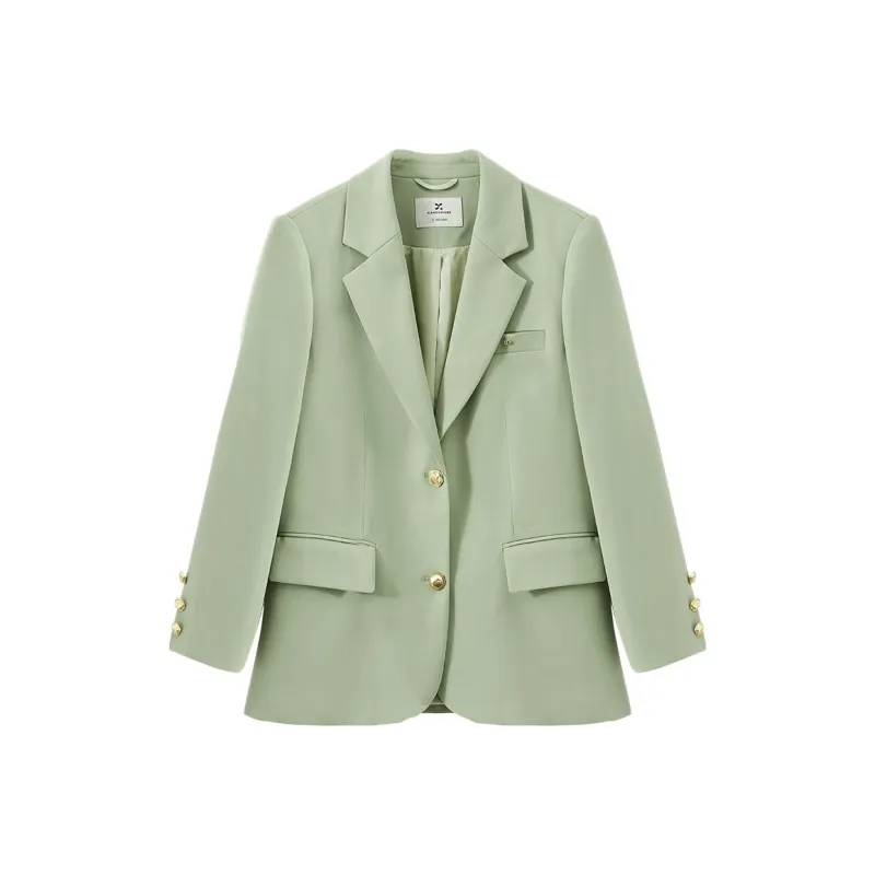 XIANGYING Business Suit Women's Lotus Green-0