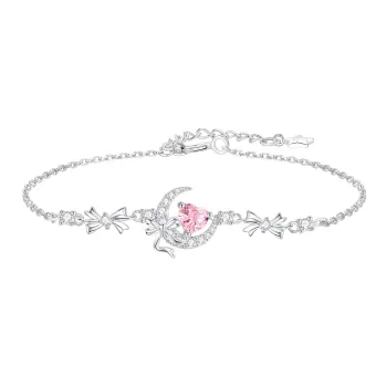 TWINKLE ANGEL 925 Sterling Silver Bracelets Women's