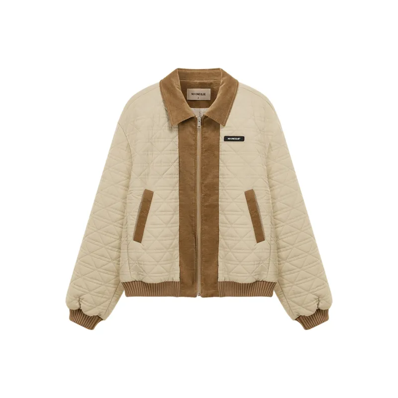 NO ONE ELSE Puffer Jackets Women's Khaki-0