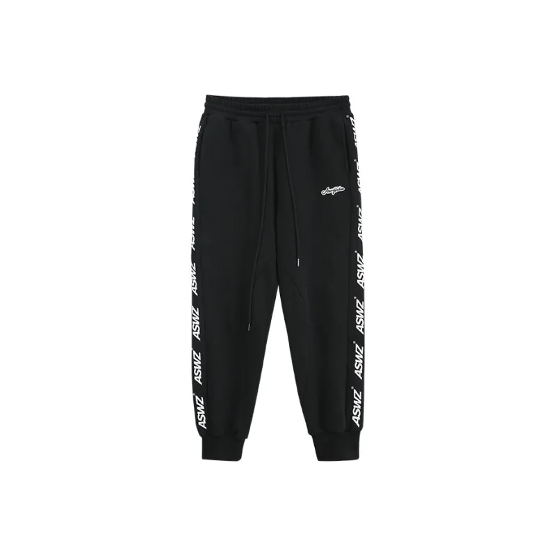 ASWZ Jogger Moderate Casual Pants Women's Black-0