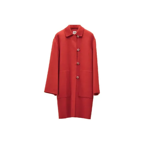 HERMES Velvet Jackets Women's Lipstick Red
