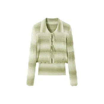 PEACEBIRD Knitwear Women's Divine Feast Green