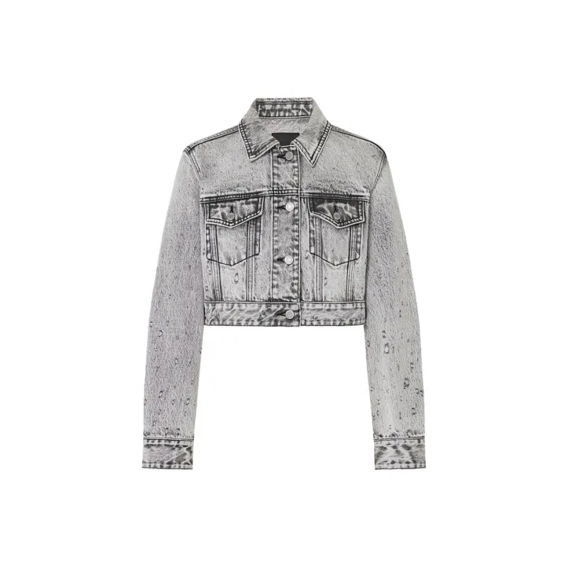 MOCO Denim Jacket Women's Black-0