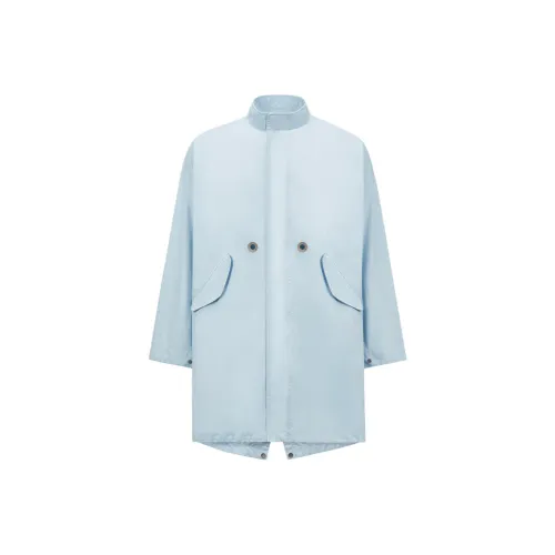 Moncler Coat Women's Light Blue