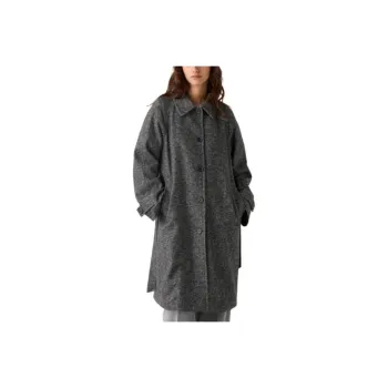 UNIQLO Coats Women's Dark Gray