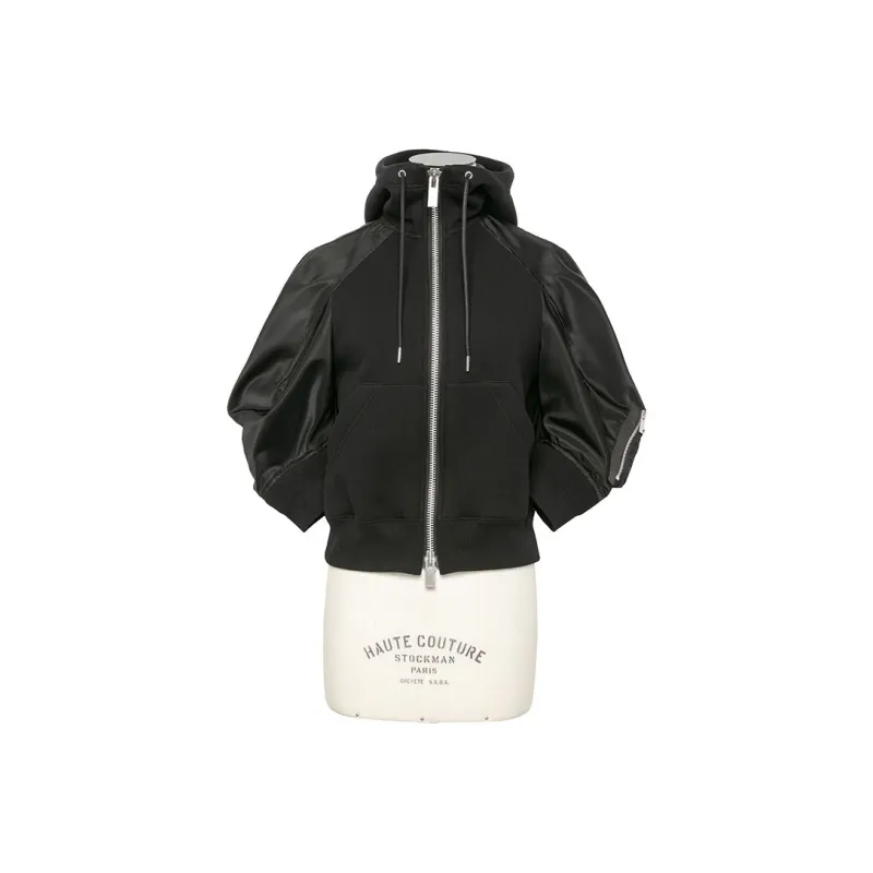 Sacai Sweatshirts Women's Black-0
