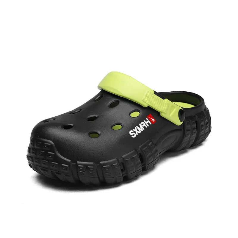 Binary Platform Height Increase, Summer Lightweight Comfort, Soft And Springy Sensation Clogs Men's-7
