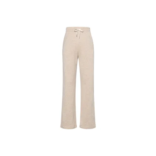 CELINE Knitted Sweatpants Women's Apricot