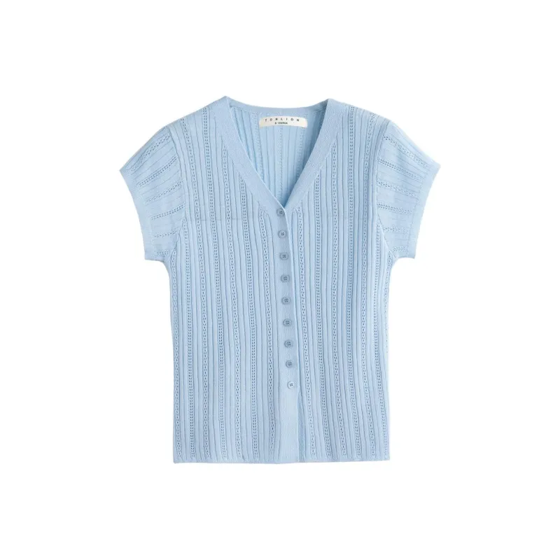 Tonlion Knitwear Women's Light Blue-0