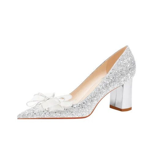 Lan Miao Chunky ultra High ultras Women's Silver