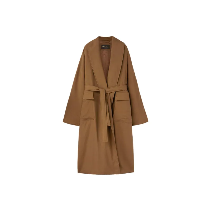 Loro Piana Dwight Long Sleeved Belted Coat-0