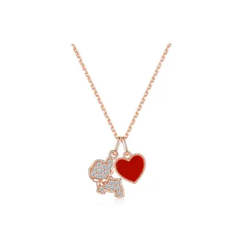 Vcixyou 925 Sterling Silver Necklaces Women's
