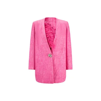 CHICHY CHICHY Size Sister Series Coats Women's Marine Rose