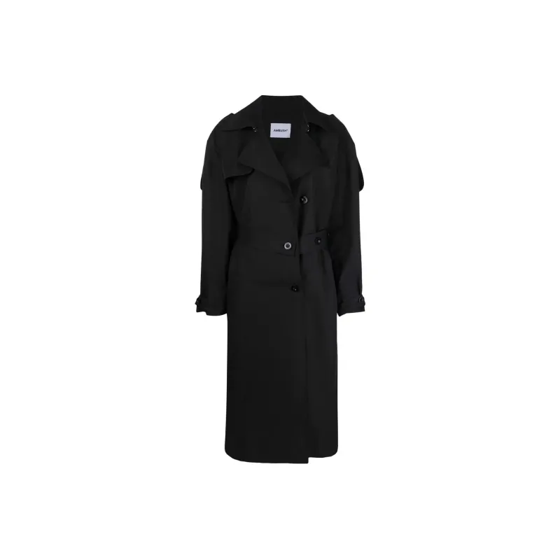 AMBUSH Trench Coats Women's Black-0