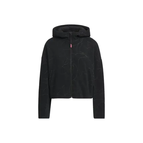Adidas Velvet-feel Coat Women's Black