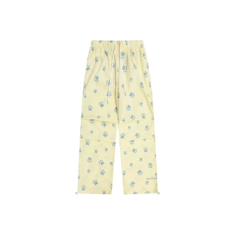 JOSR Casual Pants Women's Yellow-0