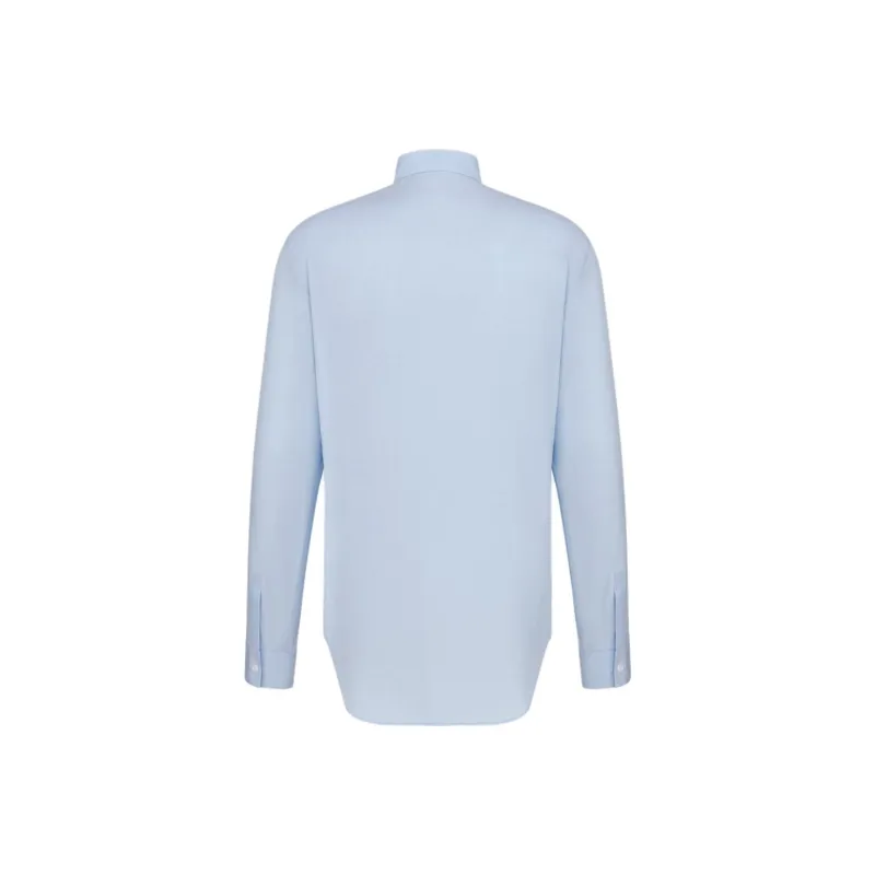 DIOR Shirts Men Blue-1