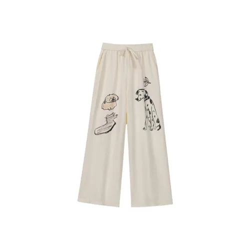 Incolore Casual Pants Women's Ecru