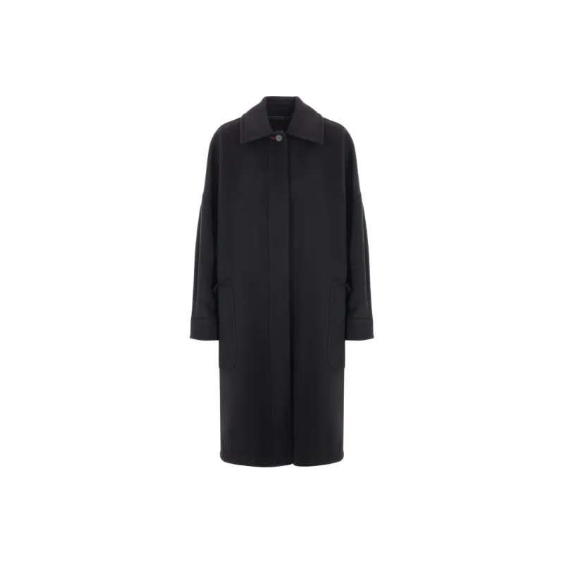 MaxMara Atelier Baruffa Button Detailed Oversized Coat-0