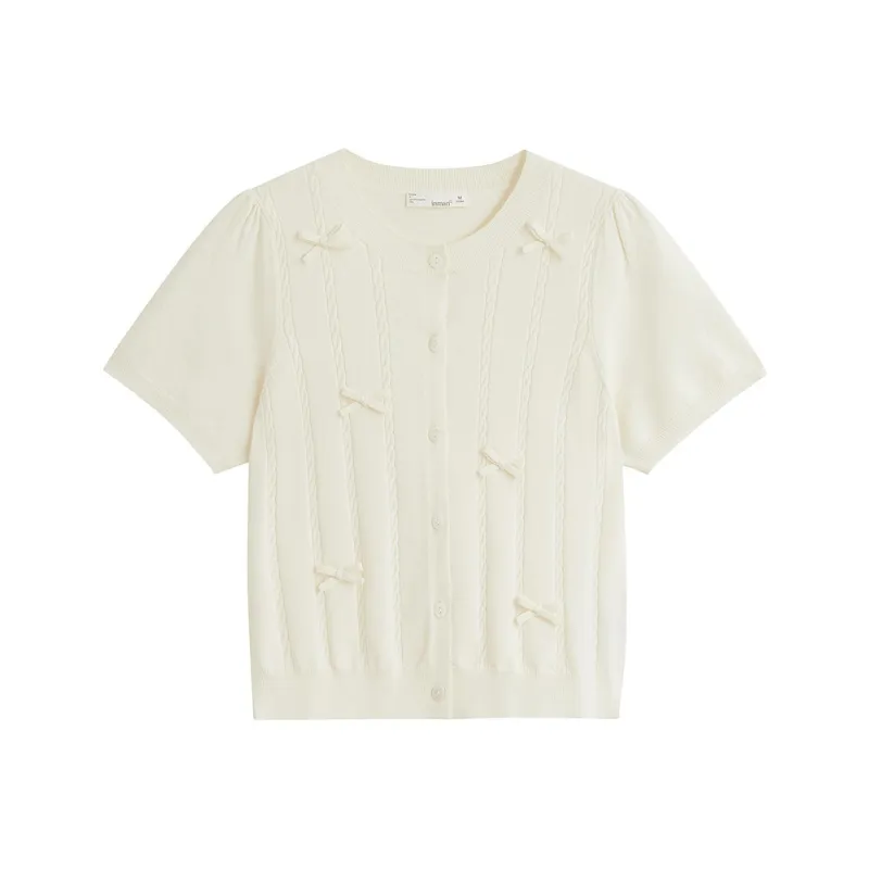 Inman Knitwear Women's Cream White-0