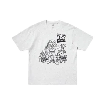 UNIQLO x WANJUZONGDONGYUAN,LIANMINGKUAN SS25 T Shirt Men's Gray