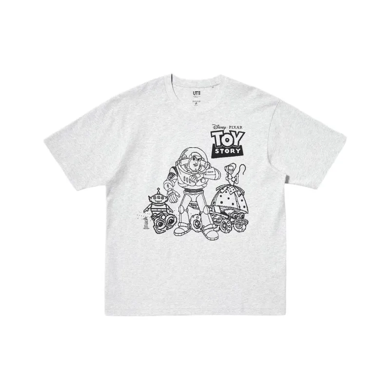 UNIQLO x WANJUZONGDONGYUAN,LIANMINGKUAN SS25 T Shirt Men's Gray-0