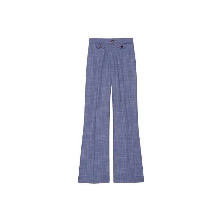 GUCCI Gucci X The North Face FW21 Casual Pants Women's Purple-0