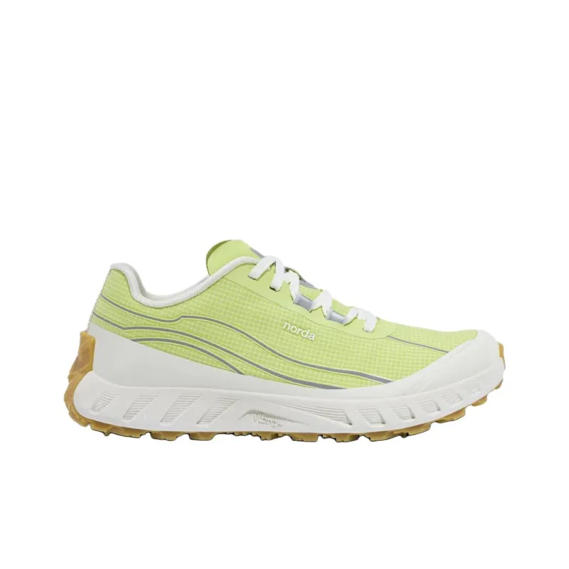 NORDA 002 Anti Slip Wear Resistant Low Top Running Shoes Men's Green-1