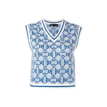 Maje Vests Women's Blue