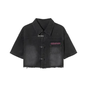 SEENFAAN Denim Jackets Women's