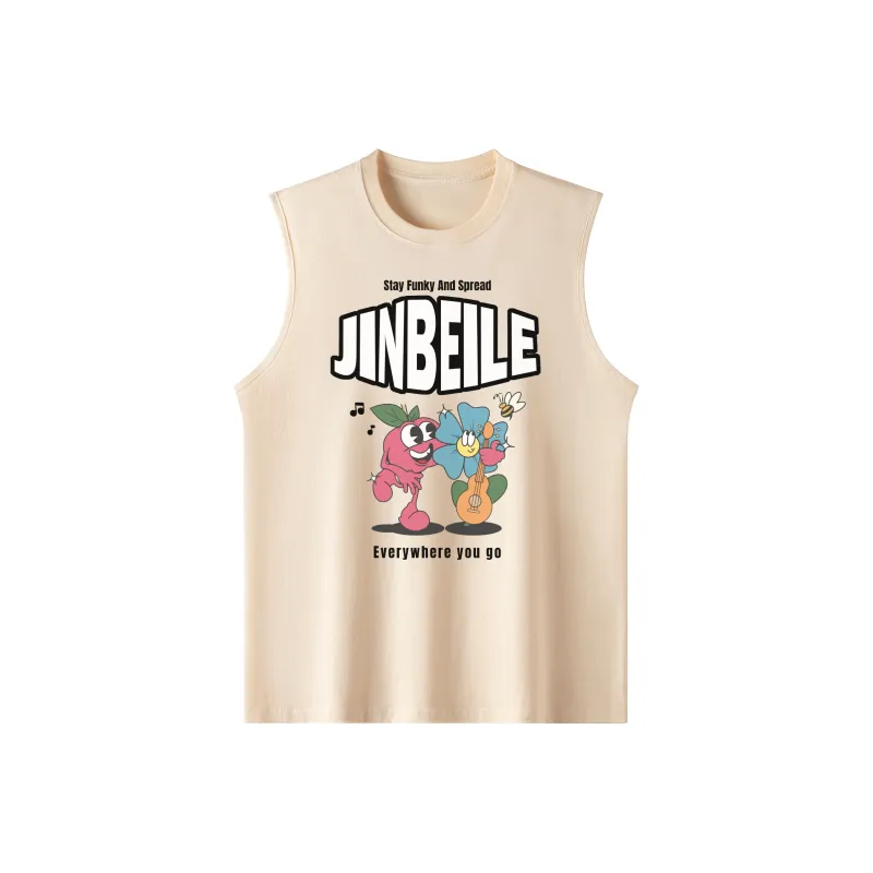 JINBEILE Tank Tops Unisex-10