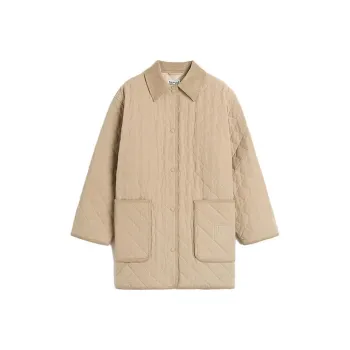 TOTEME Diamond Quilted Buttoned Jacket