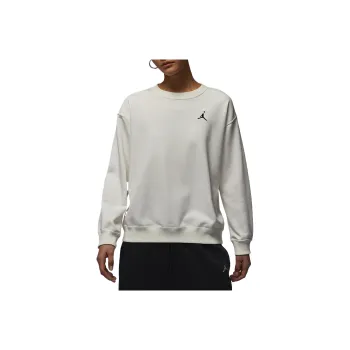 Jordan JumpmanJordan Brooklyn Fleece SS25 Sweatshirt Women's Sail White